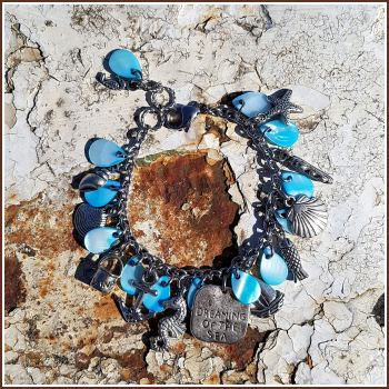 Bettelarmband "Dreaming of the sea" - Unikat!