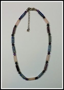 Halskette "Edelstein-Unikat"