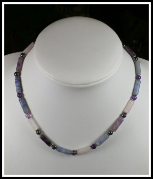 Preview: Halskette "Edelstein-Unikat"