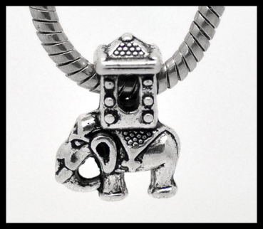 European Bead "Indischer Elefant"