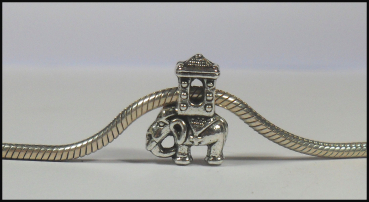 European Bead "Indischer Elefant"