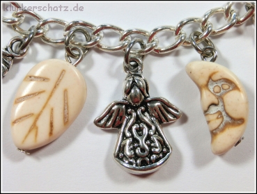 Bettelarmband "Schutzengel des Vertrauens" - Unikat