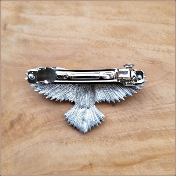Haarspange "Keltische Eule"