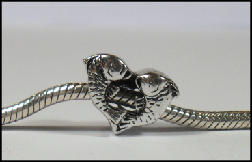 European Bead "Herzige Fische"