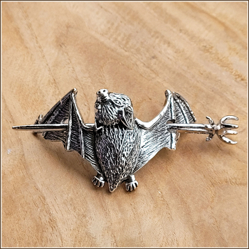 Haarschmuck "Fledermaus"