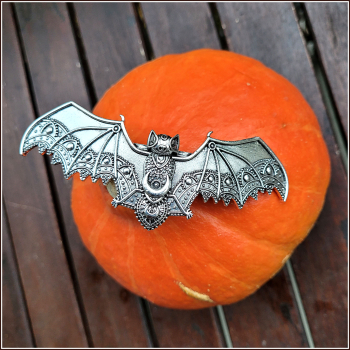 Haarspange "Magische Fledermaus"