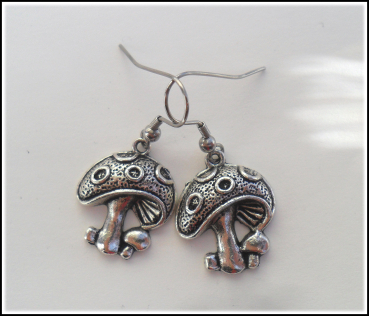 Preview: Ohrhänger "Fliegenpilz"