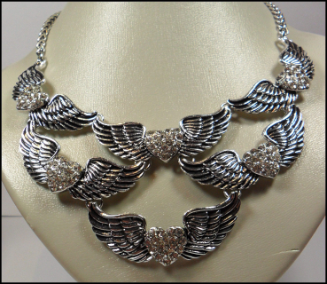 Collier "Herziger Schutzengelschwarm"