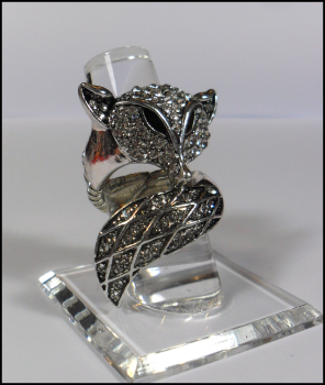 Preview: Ring mit Dehnschiene "Fuchs"