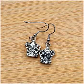 Ohrschmuck "Ganesha" - der Überwinder aller Hindernisse