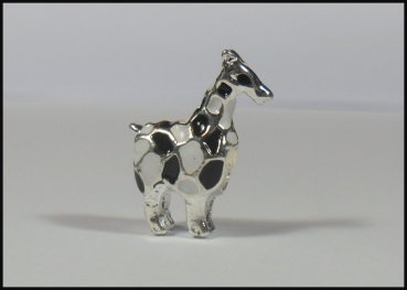 European Bead "Giraffe Giselle" - emailliert