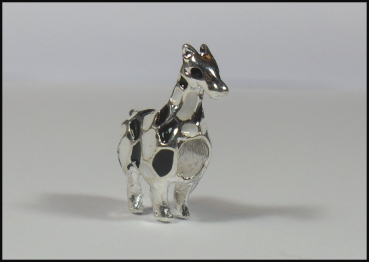 European Bead "Giraffe Giselle" - emailliert