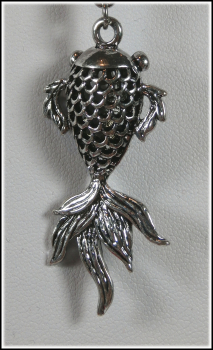 Charmanhänger "Schleierschwänziger Goldfisch"