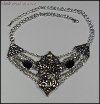 Collier "Großes Gothic Kreuz"