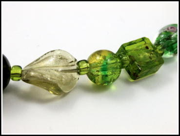 Halskette "Greenery" - Einzelanfertigung / Unikat