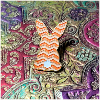 Pin "Hase in Orange"