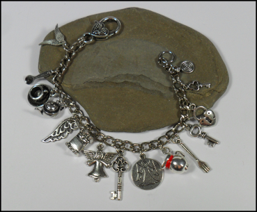 Bettelarmband "Schutzengel für Heim & Herd" - 20 cm