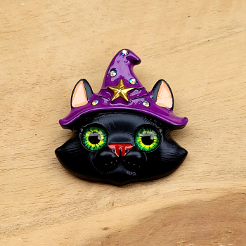 Brosche "Hexenkatze"