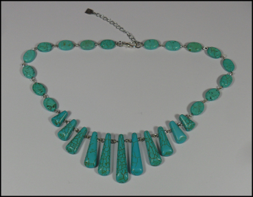 Collier "Howlith Türkis"