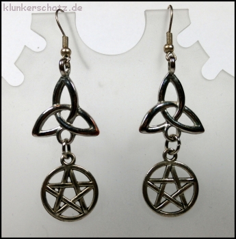 Ohrschmuck Triqueta - verschiedene Einzelstücke