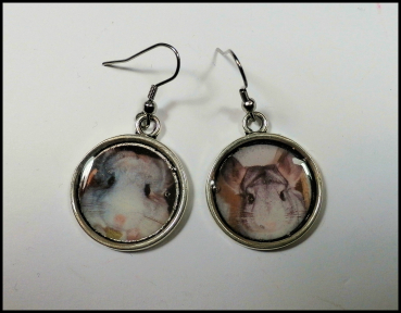 Sonderanfertigung - Schmuckset "Chinchilla"