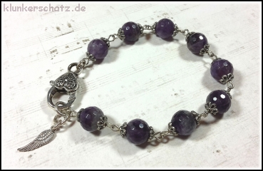 Armband "Mystic Amethyst"