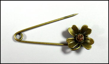 Kilt- oder Schmucknadel "Irish Shamrock"