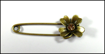 Kilt- oder Schmucknadel "Irish Shamrock"