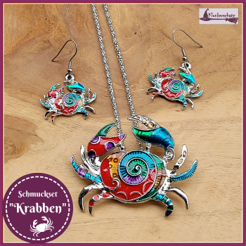 Schmuckset "Krabben"