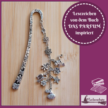 Lesezeichen - von dem Buch DAS PARFUM inspiriert