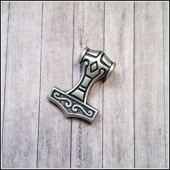 Kettenanhänger "Mjölnir" aus Edelstahl