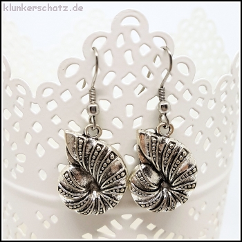 Ohrhänger "Meeresschnecke Nautilus"
