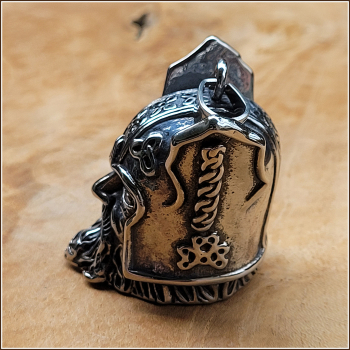 Kettenanhänger „Göttervater Odin“ aus Edelstahl