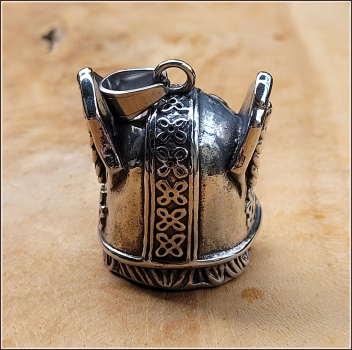 Kettenanhänger „Göttervater Odin“ aus Edelstahl
