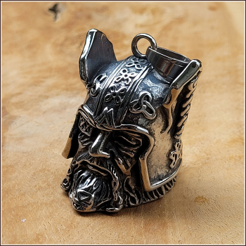 Kettenanhänger „Göttervater Odin“ aus Edelstahl