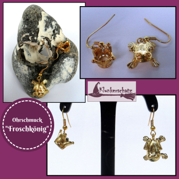 Ohrhänger "Froschkönig"