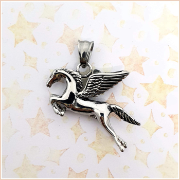 "Pegasus" - Kettenanhänger aus Edelstahl