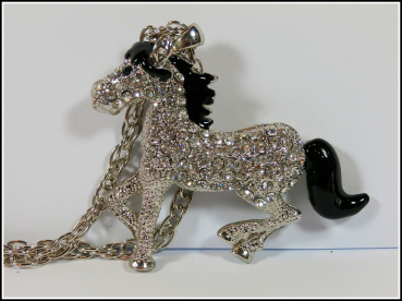 "Pferd Diamond Star" an langer Kette