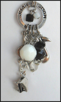 Charmanhänger "Music - Play the Piano!"