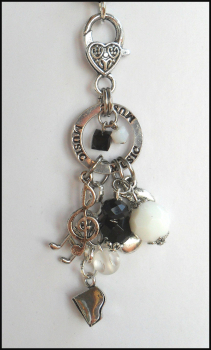 Preview: Charmanhänger "Music - Play the Piano!"