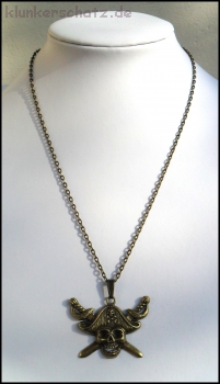 Kette "Skull Captain Jack"