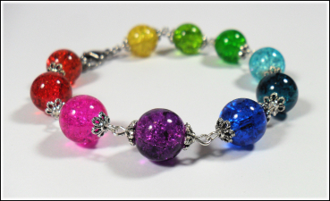 Armband "Somewhere over the rainbow"