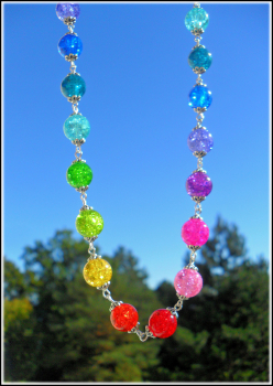 Halskette "Somewhere over the rainbow"