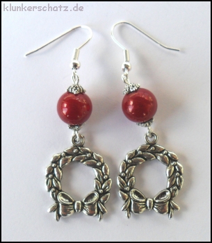 Ohrschmuck "Weihnachtskranz Miracle"