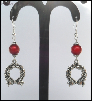 Ohrschmuck "Weihnachtskranz Miracle"