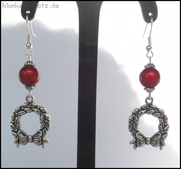 Ohrschmuck "Weihnachtskranz Miracle"