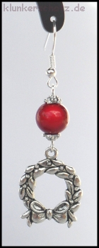 Ohrschmuck "Weihnachtskranz Miracle"