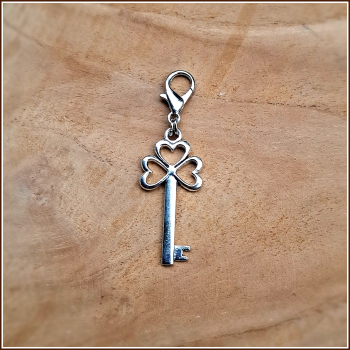Charmanhänger "Schlüssel zum Glück"