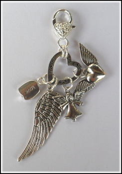 Charmanhänger "Schutzengel der Liebe"
