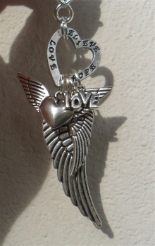Charmanhänger "Schutzengel der Liebe", Variante 1